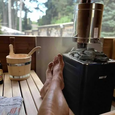 Hof-idyll Mit Fasssauna / Spielplatz Fuer Kids Apartment *